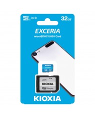 KIOXIA CARTAO MEMORIA MICRO SDXC 32GB ADAPT C10 R100 - LMEX1L032GG2