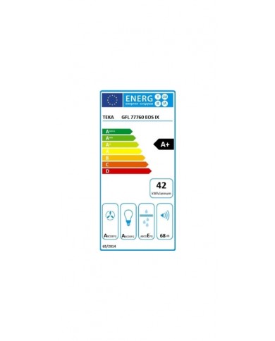 TEKA EXAUSTOR 70CM 3VEL+1INT. INOX A+ - GFL77760EOS TEKA EXAUSTOR 70CM 3VEL+1INT. INOX A+ - GFL77760EOS