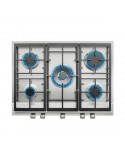 TEKA PLACA 5 GAS 70CMS GAS BUT C/ INJ.P/ GAS NAT INOX - EX7015GAIALDRCIBTN