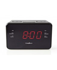 NEDIS RADIO RELOGIO DESPERTADOR 0.9" DISPLAY LED - CLAR002BK NEDIS RADIO RELOGIO DESPERTADOR 0.9" DISPLAY LED - CLAR002BK