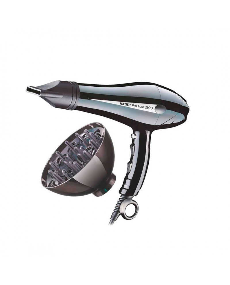 HAEGER SECADOR CABELO 2300W 2VELOC 3TEMP - HD230011B