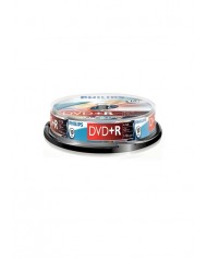 PHILIPS DVD+R 4,7GB 16x SP 10 - DR4S6B10F