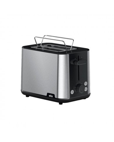 BRAUN TORRADEIRA 900W 2 FENDA BANDEJA MIGALHAS - HT1510BK