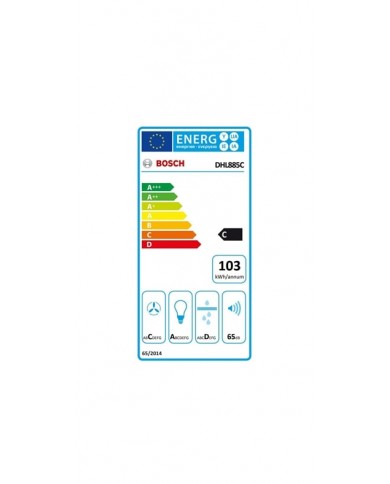 BOSCH EXAUSTOR 84CM 3VEL + 1 INTENSIVA 730M3/H INOX C - DHL885C BOSCH EXAUSTOR 84CM 3VEL + 1 INTENSIVA 730M3/H INOX C - DHL885C