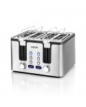 HAEGER TORRADEIRA 1700W 4 ABERTURAS LARGAS INOX - TO17D015A