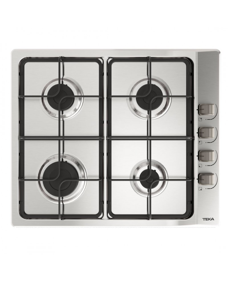 TEKA PLACA 60CM 4GAS BUT INOX - E60340LLB0EBUT TEKA PLACA 60CM 4GAS BUT INOX - E60340LLB0EBUT