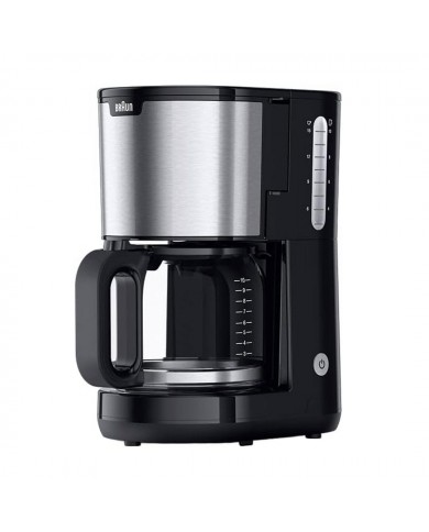 BRAUN CAFETEIRA FILTRO 10-15 CHAVENAS PRETA - KF1500BK