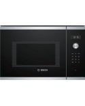 BOSCH MICROONDAS INTEG 25LTS INOX VIDRO PRETO - BEL554MS0