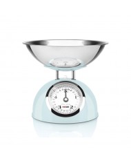 HAEGER BALANÇA COZINHA MECANICA 5KG AZUL TAÇA INOX - KSBME010A