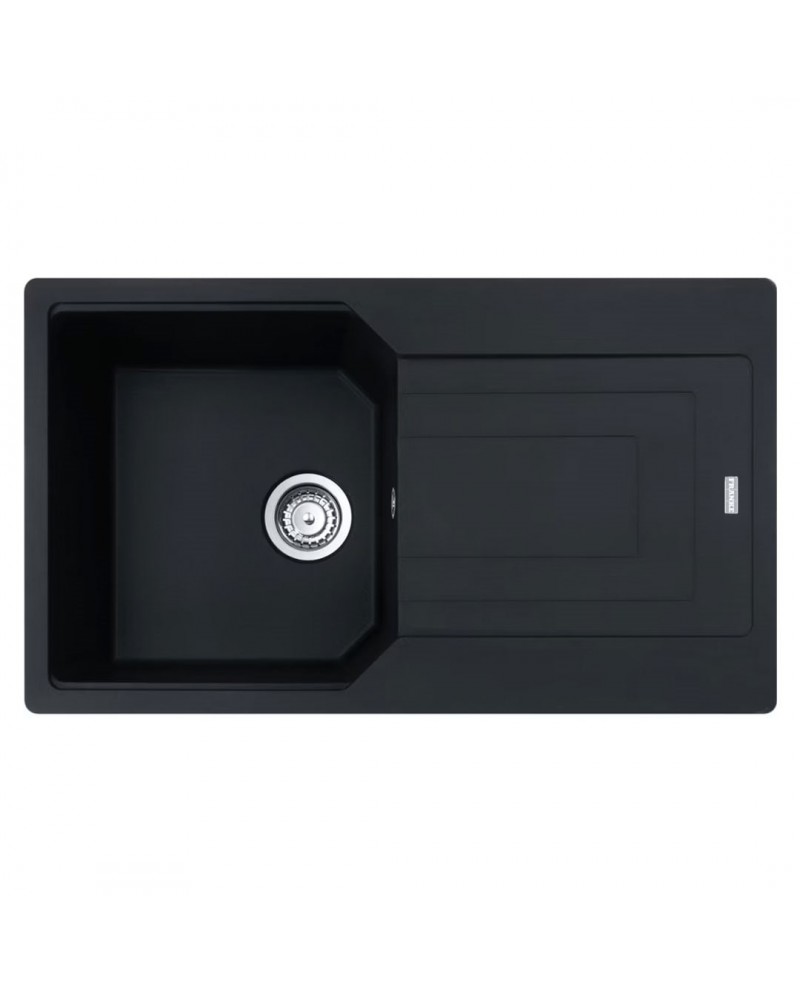 FRANKE BANCA UBG FRAGRANITE OYSTER BLACK MATT - UBG61186BK