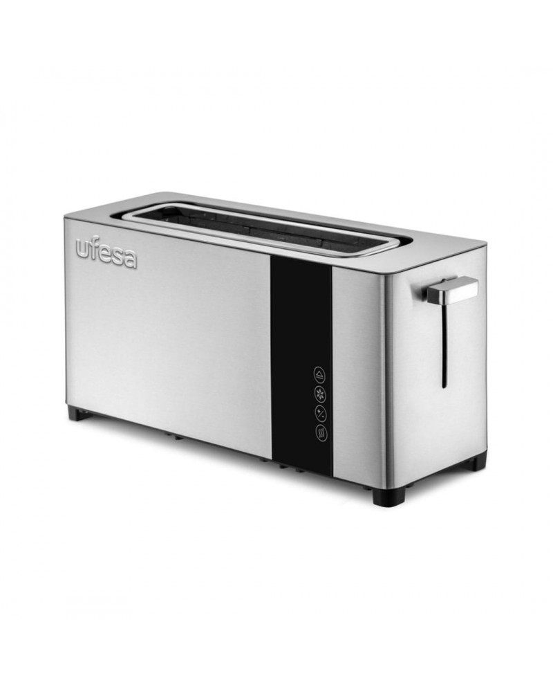 UFESA TORRADEIRA 1050W RANHURA LONGA INOX - PLUSDELUX