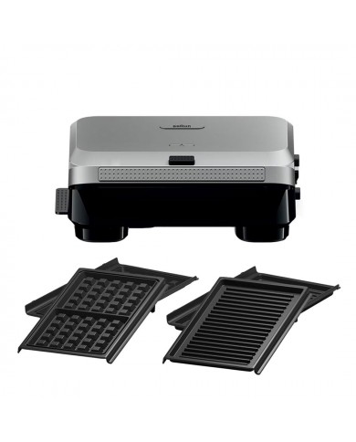 BRAUN GRELHADOR 800W PLACAS AMOVIVEIS ANTI ADERENTE - SM5006