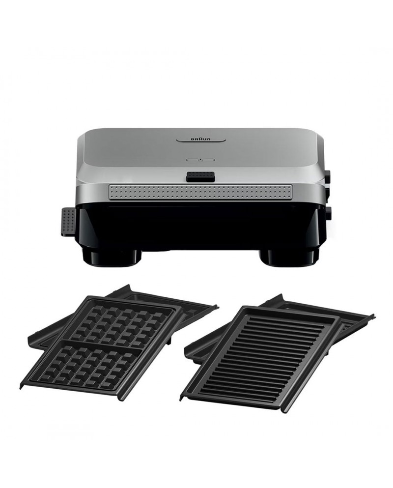 BRAUN GRELHADOR 800W PLACAS AMOVIVEIS ANTI ADERENTE - SM5006