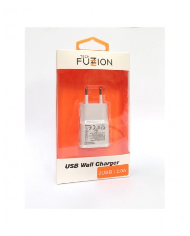 TECH FUZZION CARREGADOR 2USB 2A - ACECHA0588WH TECH FUZZION CARREGADOR 2USB 2A - ACECHA0588WH