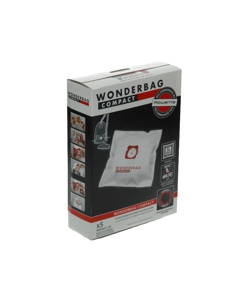 WONDERBAG SACO UNIVERSAL COMPACT CX 5 SACOS CAPAC ATÉ 3LTS - WB305120 WONDERBAG SACO UNIVERSAL COMPACT CX 5 SACOS CAPAC ATÉ 3LTS - WB305120