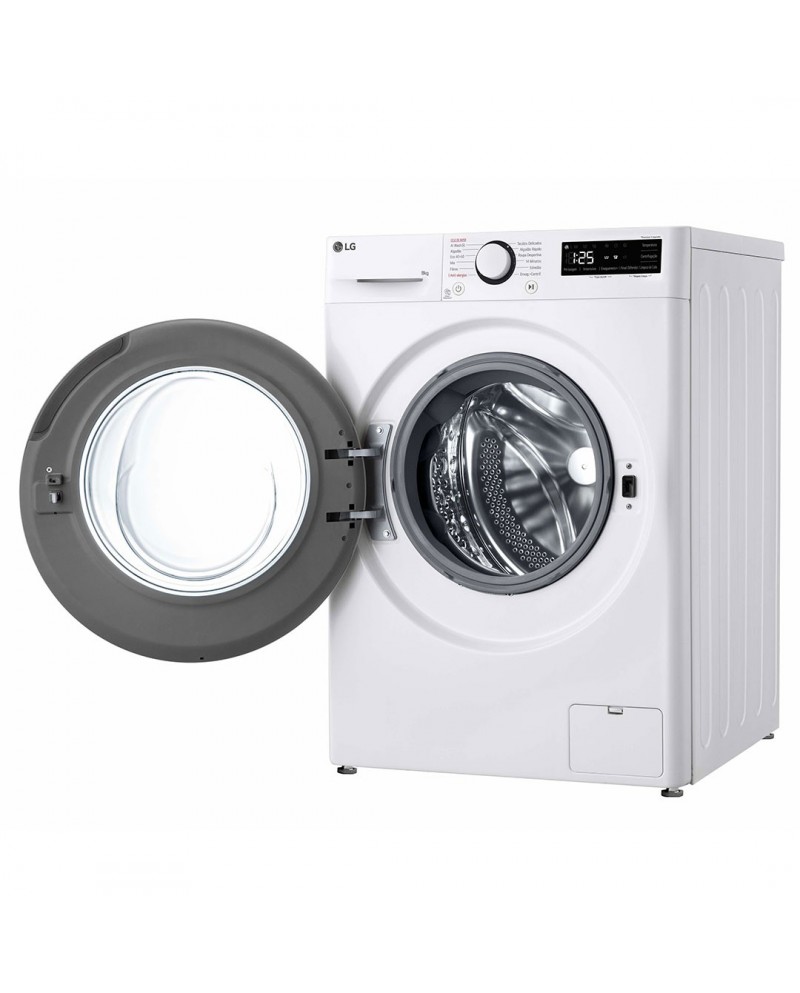 LG MAQUINA ROUPA 8KG 1200RT AI DD STEAM A LG MAQUINA ROUPA 8KG 1200RT AI DD STEAM A