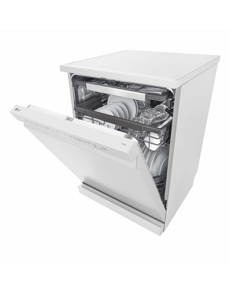 LG MAQUINA LOUÇA 9PROG 14TALHERES 3 CESTOS BRANCA C LG MAQUINA LOUÇA 9PROG 14TALHERES 3 CESTOS BRANCA C