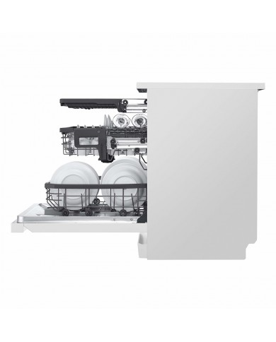 LG MAQUINA LOUÇA 9PROG 14TALHERES 3 CESTOS BRANCA C LG MAQUINA LOUÇA 9PROG 14TALHERES 3 CESTOS BRANCA C