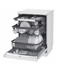 LG MAQUINA LOUÇA 9PROG 14TALHERES 3 CESTOS BRANCA C LG MAQUINA LOUÇA 9PROG 14TALHERES 3 CESTOS BRANCA C