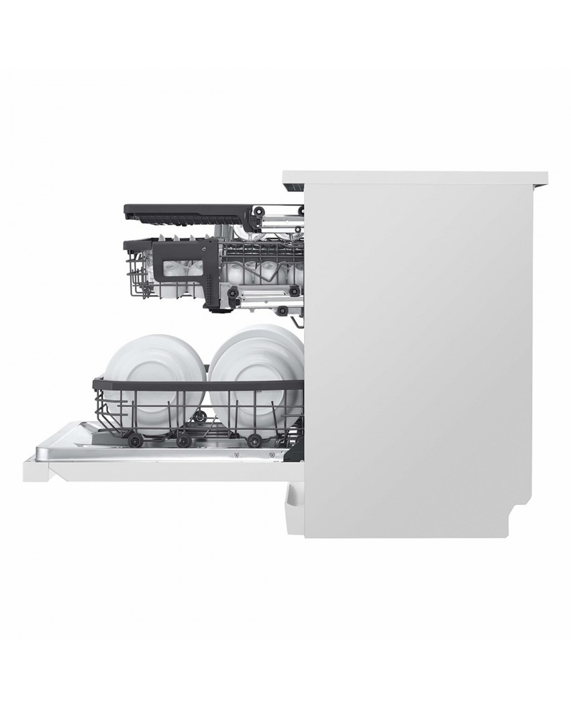 LG MAQUINA LOUÇA 9PROG 14TALHERES 3 CESTOS BRANCA C LG MAQUINA LOUÇA 9PROG 14TALHERES 3 CESTOS BRANCA C