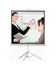 NAPOFIX TELA PROJEÇAO 96" PORTATIL DE TRIPE 180X180 - T111800
