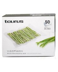 TAURUS SACOS 50 UNID 20X30CMS PARA VACPACK - BOLSAS2030