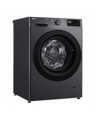 LG MAQUINA ROUPA 9KG 1400RT AI DD STEAM WIFI PRETAA - F4WR359S6M LG MAQUINA ROUPA 9KG 1400RT AI DD STEAM WIFI PRETAA - F4WR359S6M