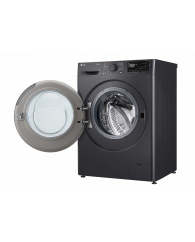LG MAQUINA ROUPA 9KG 1400RT AI DD STEAM WIFI PRETAA #4 - F4WR359S6M LG MAQUINA ROUPA 9KG 1400RT AI DD STEAM WIFI PRETAA #4 - F4WR359S6M
