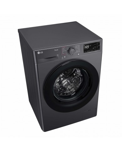 LG MAQUINA ROUPA 9KG 1400RT AI DD STEAM WIFI PRETAA #6 - F4WR359S6M LG MAQUINA ROUPA 9KG 1400RT AI DD STEAM WIFI PRETAA #6 - F4WR359S6M