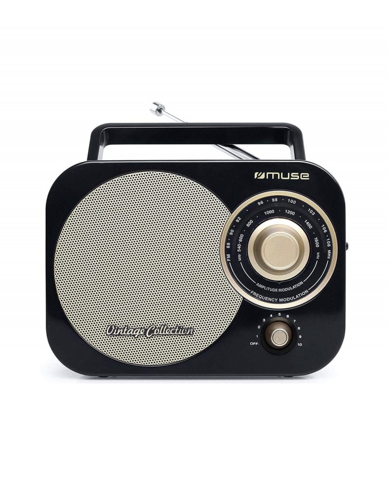 MUSE RADIO PORTATIL AM/FM 230V - M055RB MUSE RADIO PORTATIL AM/FM 230V - M055RB