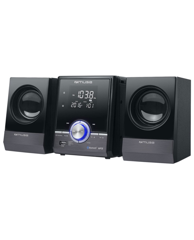 MUSE HIFI MICRO 2X10W RADIO FM CD MP3 USB BLUETOOH - M38BT MUSE HIFI MICRO 2X10W RADIO FM CD MP3 USB BLUETOOH - M38BT