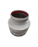 VAILLANT ADAPTADOR EXAUSTAO/VENTILAÇAO DIAMETRO 80MM - 303815