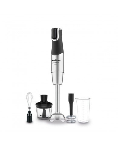 MOULINEX VARINHA 1200W PE INOX C/PICADORA 500ML E PE PURE - DD95HD10