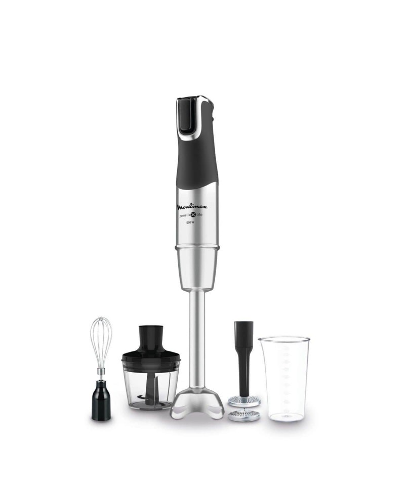 MOULINEX VARINHA 1200W PE INOX C/PICADORA 500ML E PE PURE - DD95HD10 MOULINEX VARINHA 1200W PE INOX C/PICADORA 500ML E PE PURE - DD95HD10