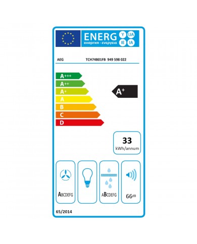 AEG PLACA INDUÇAO 68CM C/ EXAUSTOR A+ - TCH74B01FB