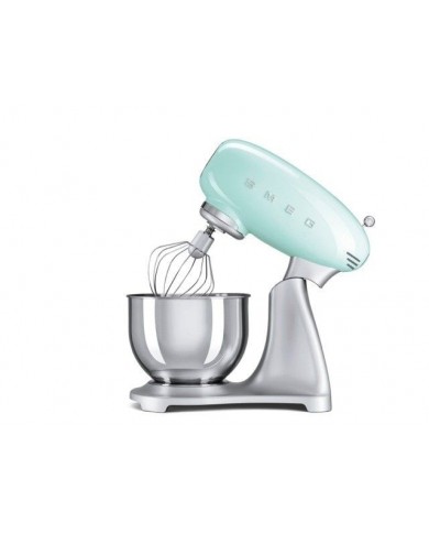 SMEG ROBOT COZINHA TAÇA 4,8LT 800W SERIE ANNI 50 VERDE AGUA - SMF02PGEU