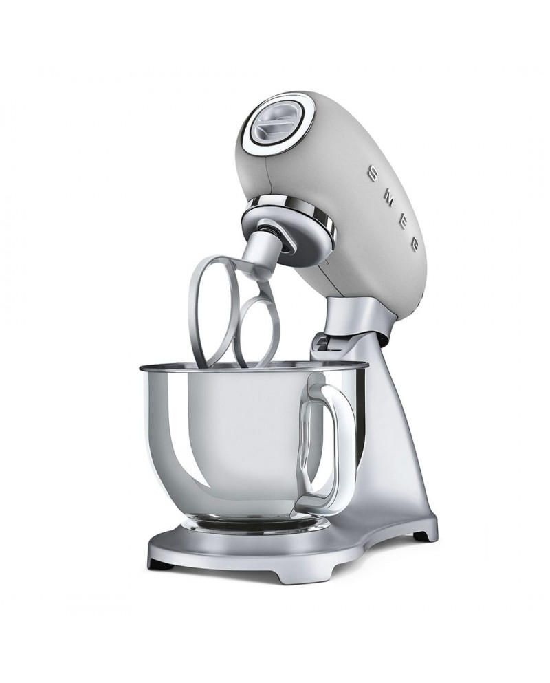 SMEG ROBOT COZINHA TAÇA 4,8LT 800W SERIE ANNI 50 CINZA #1 - SMF02SVEU SMEG ROBOT COZINHA TAÇA 4,8LT 800W SERIE ANNI 50 CINZA #1 - SMF02SVEU