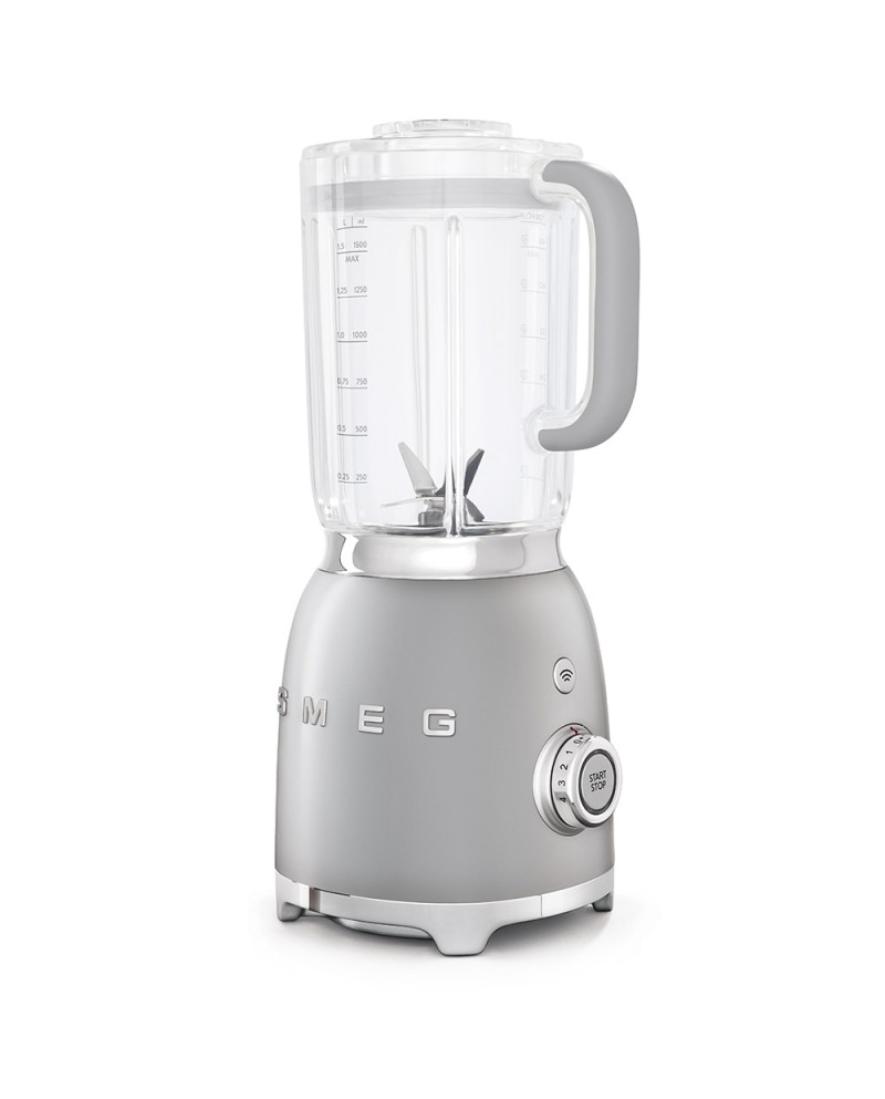 SMEG LIQUIDIFICADORA 1,5LT 800W SERIE ANNI 50 CINZA - BLF01SVEU