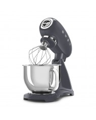 SMEG ROBOT COZINHA TAÇA 4,8LT 800W SERIE ANNI 50 CINZA - SMF03GREU