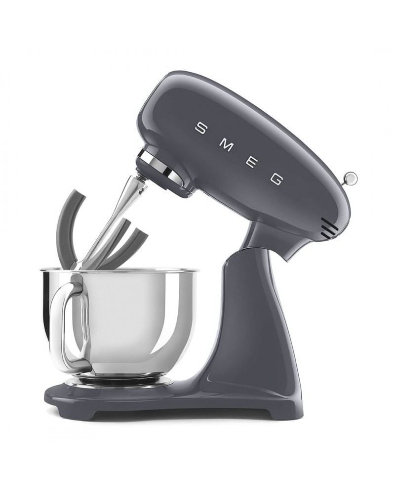 SMEG ROBOT COZINHA TAÇA 4,8LT 800W SERIE ANNI 50 CINZA #2 - SMF03GREU