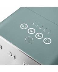 SMEG MAQUINA CAFE AUTOMATICA 19BAR 1350W ANNI 50 ESMERALDA #5 - BCC01EGMEU SMEG MAQUINA CAFE AUTOMATICA 19BAR 1350W ANNI 50 ESMERALDA #5 - BCC01EGMEU