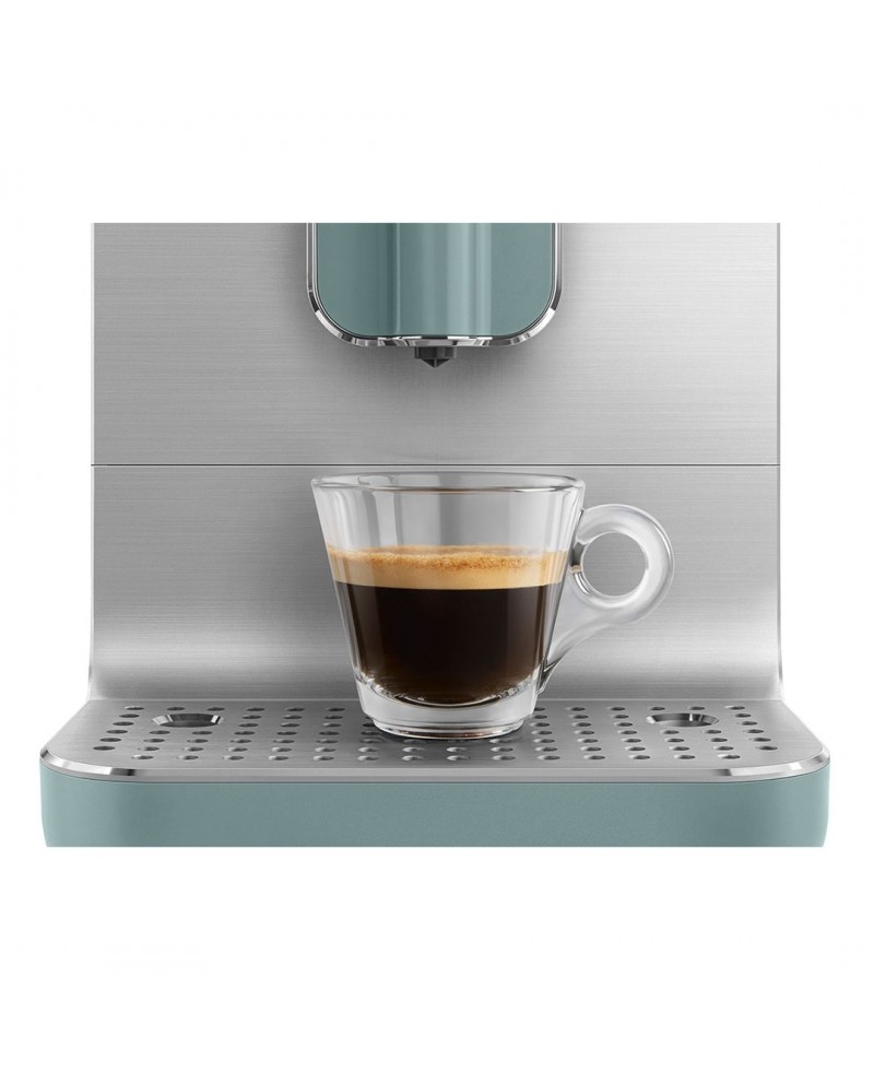 SMEG MAQUINA CAFE AUTOMATICA 19BAR 1350W ANNI 50 ESMERALDA #7 - BCC01EGMEU SMEG MAQUINA CAFE AUTOMATICA 19BAR 1350W ANNI 50 ESMERALDA #7 - BCC01EGMEU
