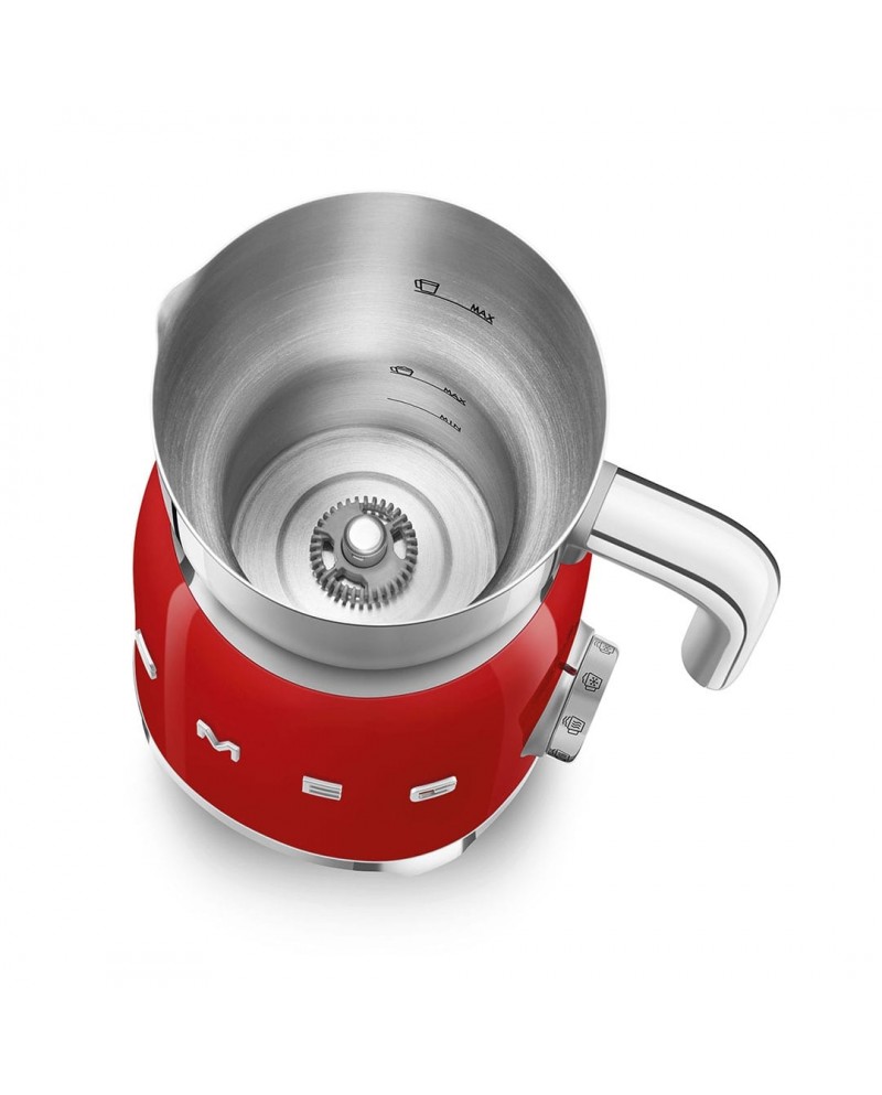 SMEG BATEDOR LEITE BARISTA SERIE ANNI 50 VERMELHO #3 - MFF01RDEU SMEG BATEDOR LEITE BARISTA SERIE ANNI 50 VERMELHO #3 - MFF01RDEU