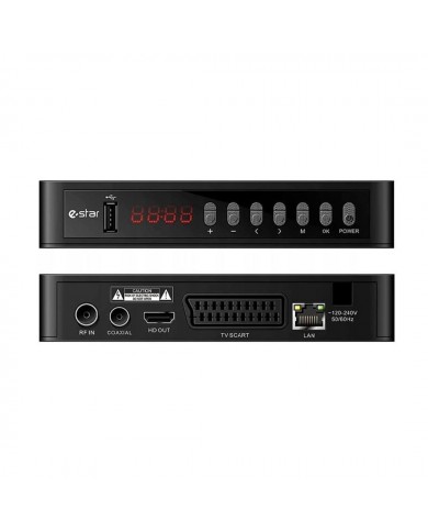 E STAR RECEPTOR DIGITAL HD USB 2.0 PVR - T2618HD E STAR RECEPTOR DIGITAL HD USB 2.0 PVR - T2618HD