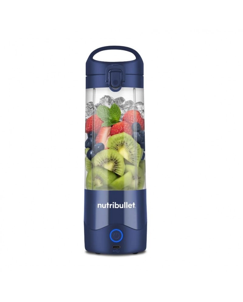 NUTRIBULLET LIQUIDIFICADORA LEVE E PORTATIL 475ML BAT AZUL - NBP003NBL NUTRIBULLET LIQUIDIFICADORA LEVE E PORTATIL 475ML BAT AZUL - NBP003NBL