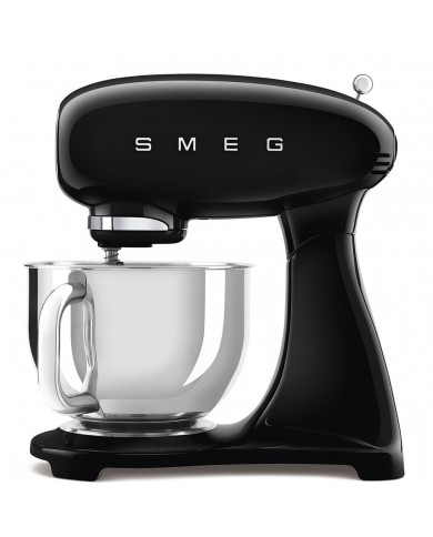 SMEG ROBOT COZINHA TAÇA 4,8LT 800W SERIE ANNI 50 PRETA - SMF03BLEU