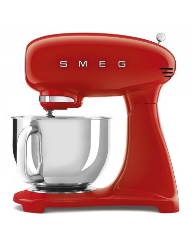 SMEG ROBOT COZINHA TAÇA 4,8LT 800W SERIE ANNI 50 VERMELHA - SMF03RDEU