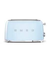 SMEG TORRADEIRA 1500W SERIE ANNI 50 QUATRO TOSTAS AZUL CEU - TSF02PBEU SMEG TORRADEIRA 1500W SERIE ANNI 50 QUATRO TOSTAS AZUL CEU - TSF02PBEU
