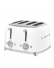 SMEG TORRADEIRA 2000W SERIE ANNI 50 QUATRO TOSTAS BRANCA - TSF03WHEU