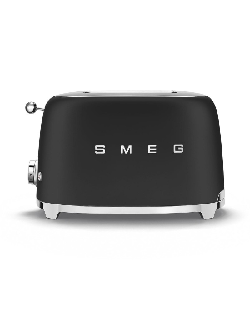 SMEG TORRADEIRA 950W SERIE ANNI 50 DUAS TOSTAS PRETA MATE - TSF01BLMEU